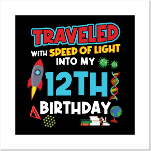 12. Birthday - Science Birthday Posters and Art